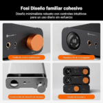 DAC HiFi Amplificador de Audífonos Balanceado y Preamplificador – Fosi Audio ZH3 - Imagen 6