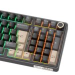 Teclado Mecánico Royal Kludge RK R98 Pro Phantom 98% Español RGB Cream Switch Hot-Swap USB-C - Imagen 4