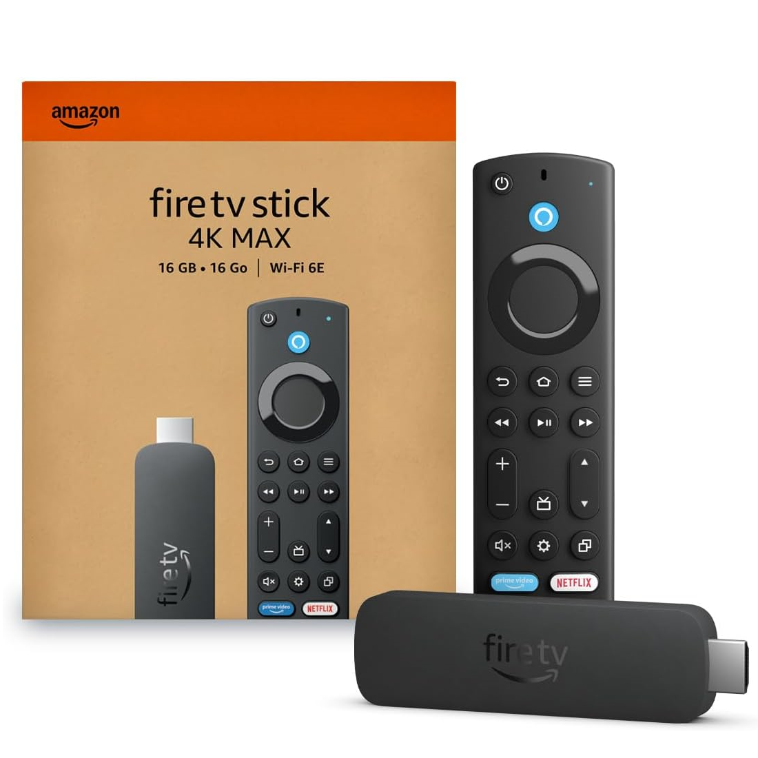 Fire TV Stick 4K Max 第2世代　16GB Wi-Fi 6E Amazon Fire TV Stick 4K Max 16GB con Alexa Control Remoto por Voz