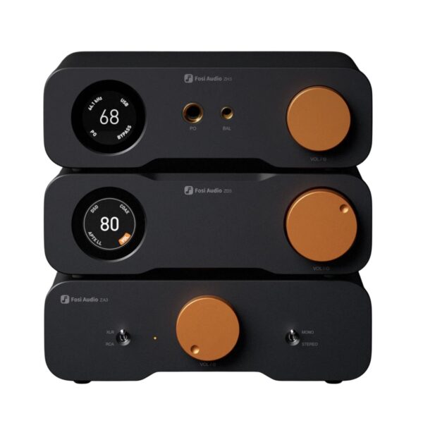 Kit Amplificación Hi-Fi Fosi Audio ZA3 + ZH3 + ZD3