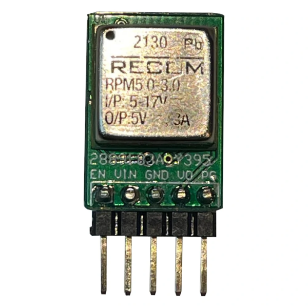 Regulador de voltaje con selector a 3,3V o 5V 3A