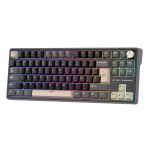 Teclado Mecánico Royal Kludge R87 Pro Phantom Español 80% HotSwap