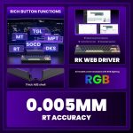 Teclado Magnético Gamer Royal Kludge RK68 HE 8KHz Hall Effect - Imagen 4