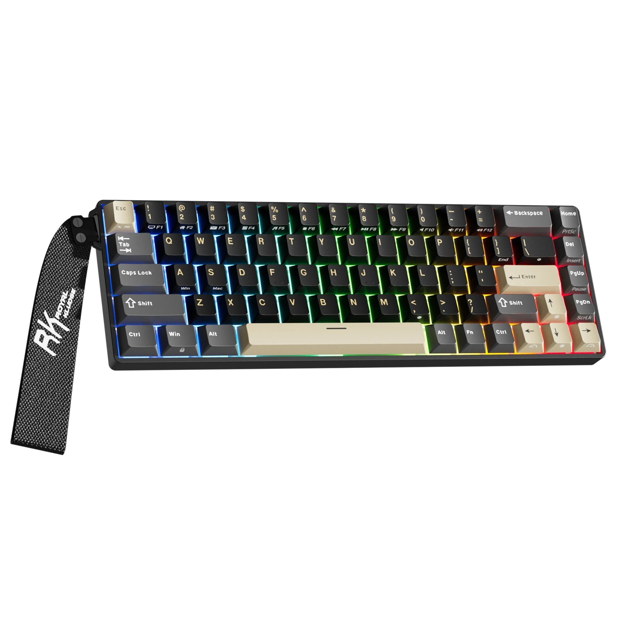 rk68he royal kludge Teclado Magnético Gamer Royal Kludge RK68 HE 8KHz Hall Effect - Imagen 1