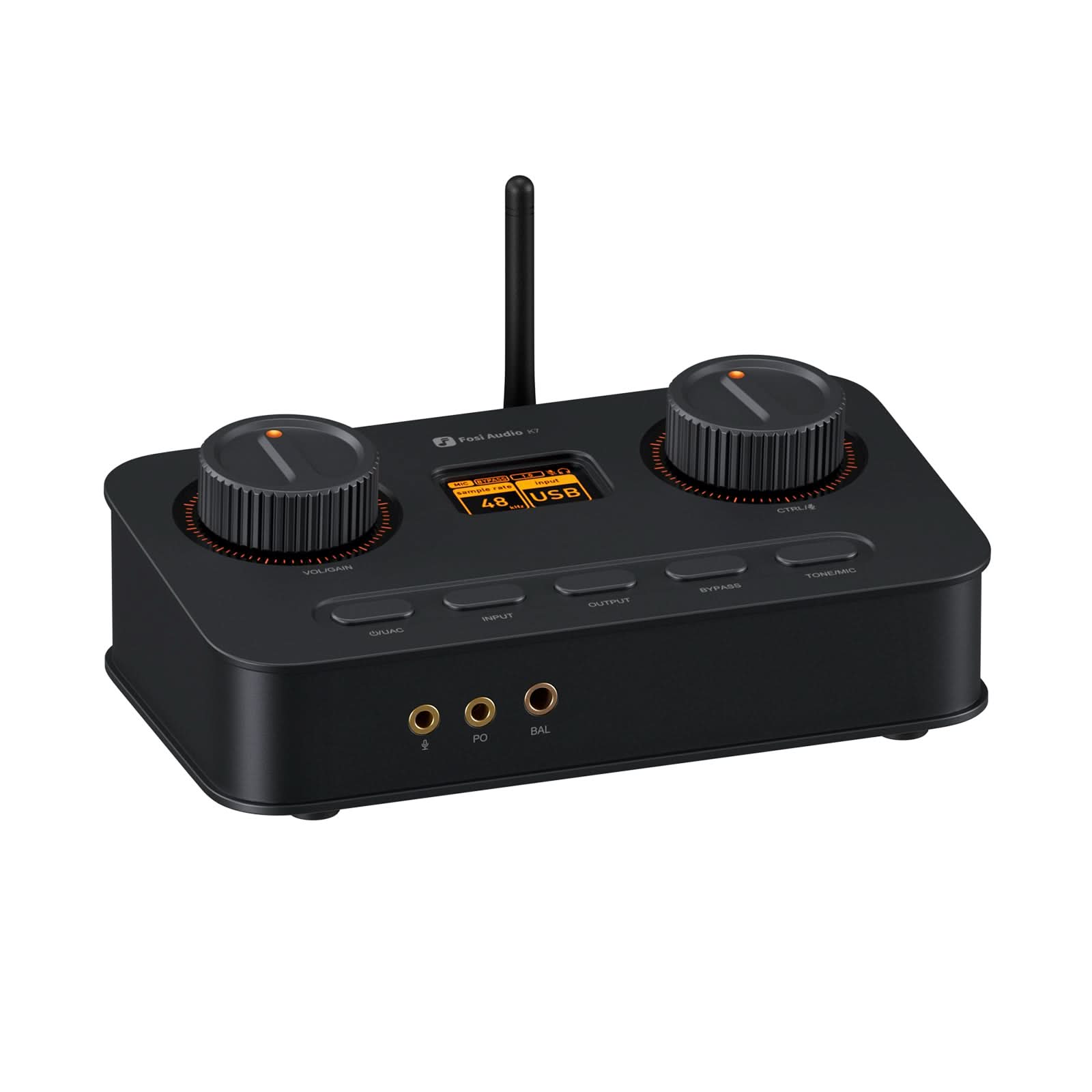 fosi audio k7 dac Amplificador DAC Audífonos HiFi USB-C Bluetooth - Fosi Audio K7 - Imagen 1
