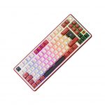 Teclado Mecánico RK Royal Kludge RK X87 Bordeaux Red 87% Español - Imagen 4