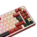 Teclado Mecánico RK Royal Kludge RK X87 Bordeaux Red 87% Español - Imagen 2