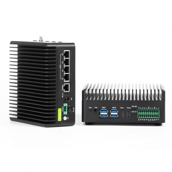 NVR Industrial con IA reComputer Industrial R2235-12 / R2245-12 con Raspberry Pi CM5 y Hailo-8 de 26 TOPS