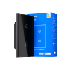 Interruptor WiFi de Pared Sonoff TX Gen2 de 2 Canales con Matter Color Negro - Imagen 2
