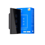 Interruptor WiFi de Pared Sonoff TX Gen2 de 3 Canales con Matter Color Negro - Imagen 2