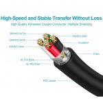Cable USB a Mini USB Premium Monoprice Chapado en Oro - 3m - Imagen 3