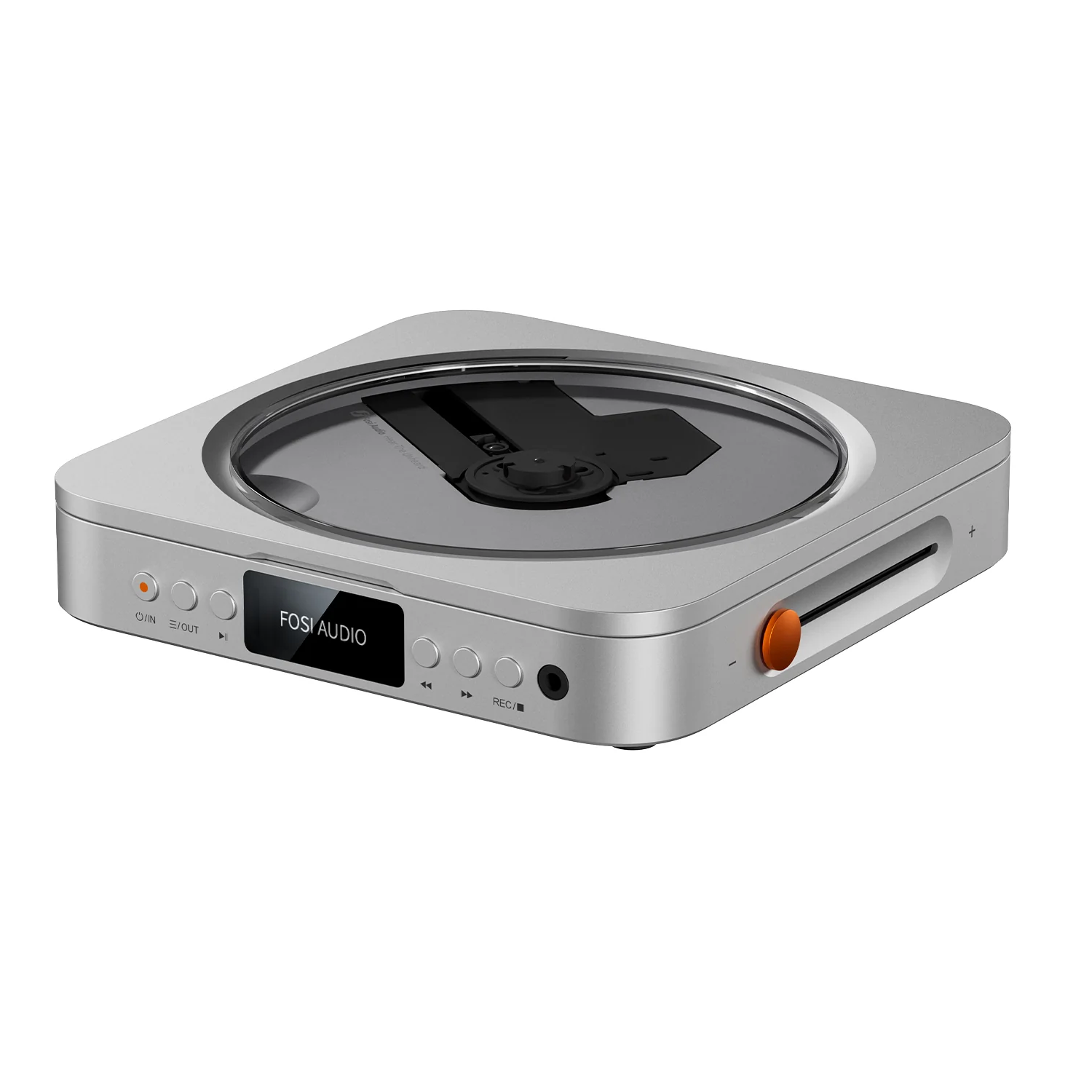 111 Reproductor de CD HiFi Fosi Audio Merak con DAC 3,5mm USB y Salida Óptica - Imagen 1