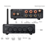Amplificador Bluetooth HiFi 2.1 Fosi Audio BT30D Pro para Altavoces Pasivos y Subwoofer - Imagen 3