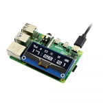 Pantalla OLED HAT 2.23 128×32 SPI/I2C para Raspberry Pi - Waveshare - Imagen 3