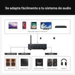 Amplificador Bluetooth HiFi 2.1 Fosi Audio BT30D Pro para Altavoces Pasivos y Subwoofer - Imagen 4
