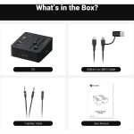 Fosi Audio C3 StepSense DAC Amplificador de Audífonos Gaming HiFi USB-C - Imagen 5