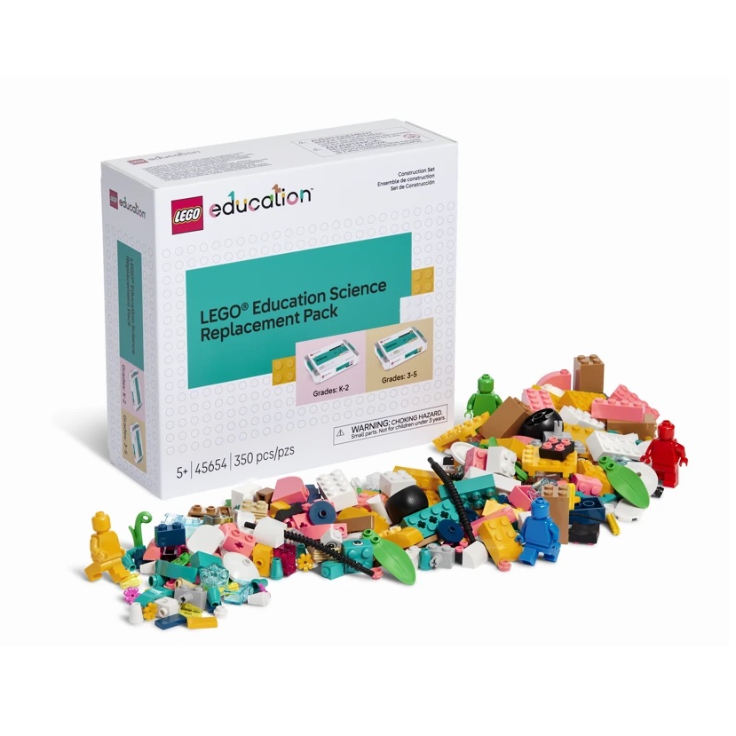 Replacement Pack for Elementary School Kit Repuesto LEGO Education Science Escuela Primaria – 350 Piezas - Imagen 1