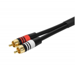 Cable de Audio RCA Macho a 2 RCA Macho 45cm Monoprice Premium - Imagen 2