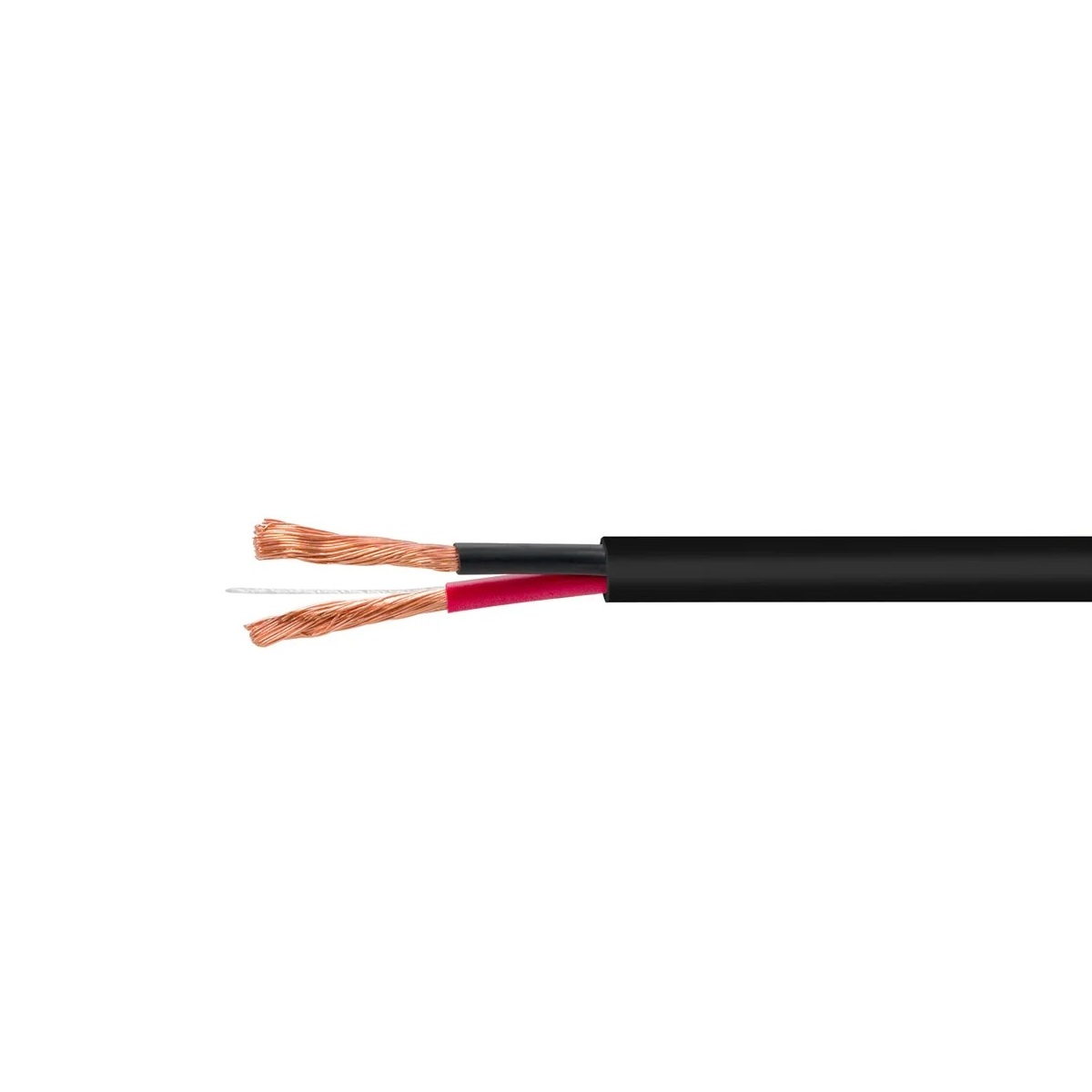 413721 Cable para Parlantes 12 AWG CL2, 2 Conductores, 15,2m, Negro - Monoprice - Imagen 1